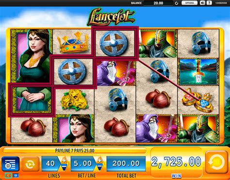 lancelot slot machine online/